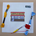24 Hour Diner Needlepoint Canvas – 18 Mesh