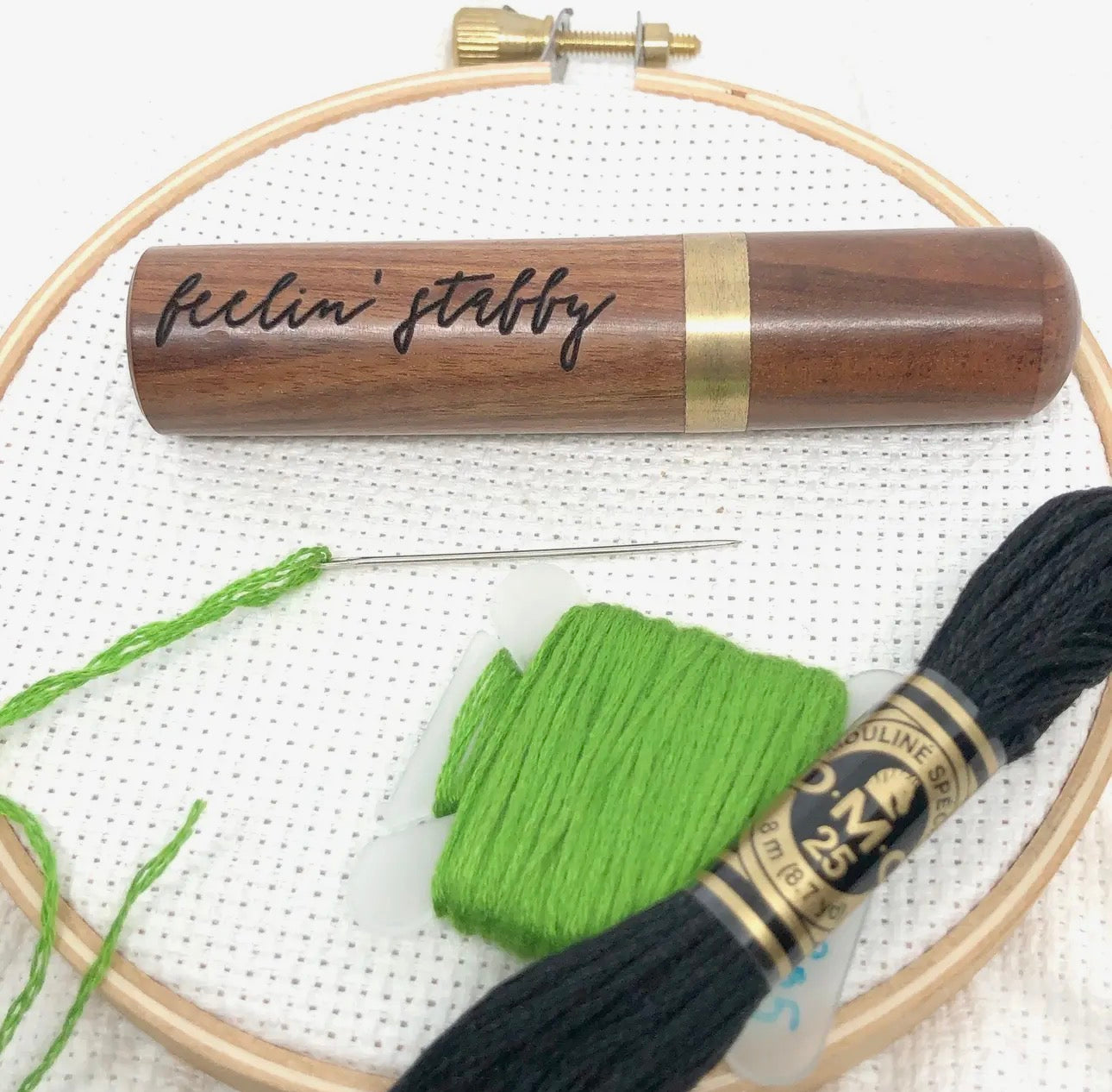 Feelin’ Stabby Engraved Needle Case
