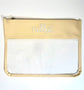 NDLPT Embroidered Needlepoint Project Bag | Small 8" x 11" Clear WIP Pouch