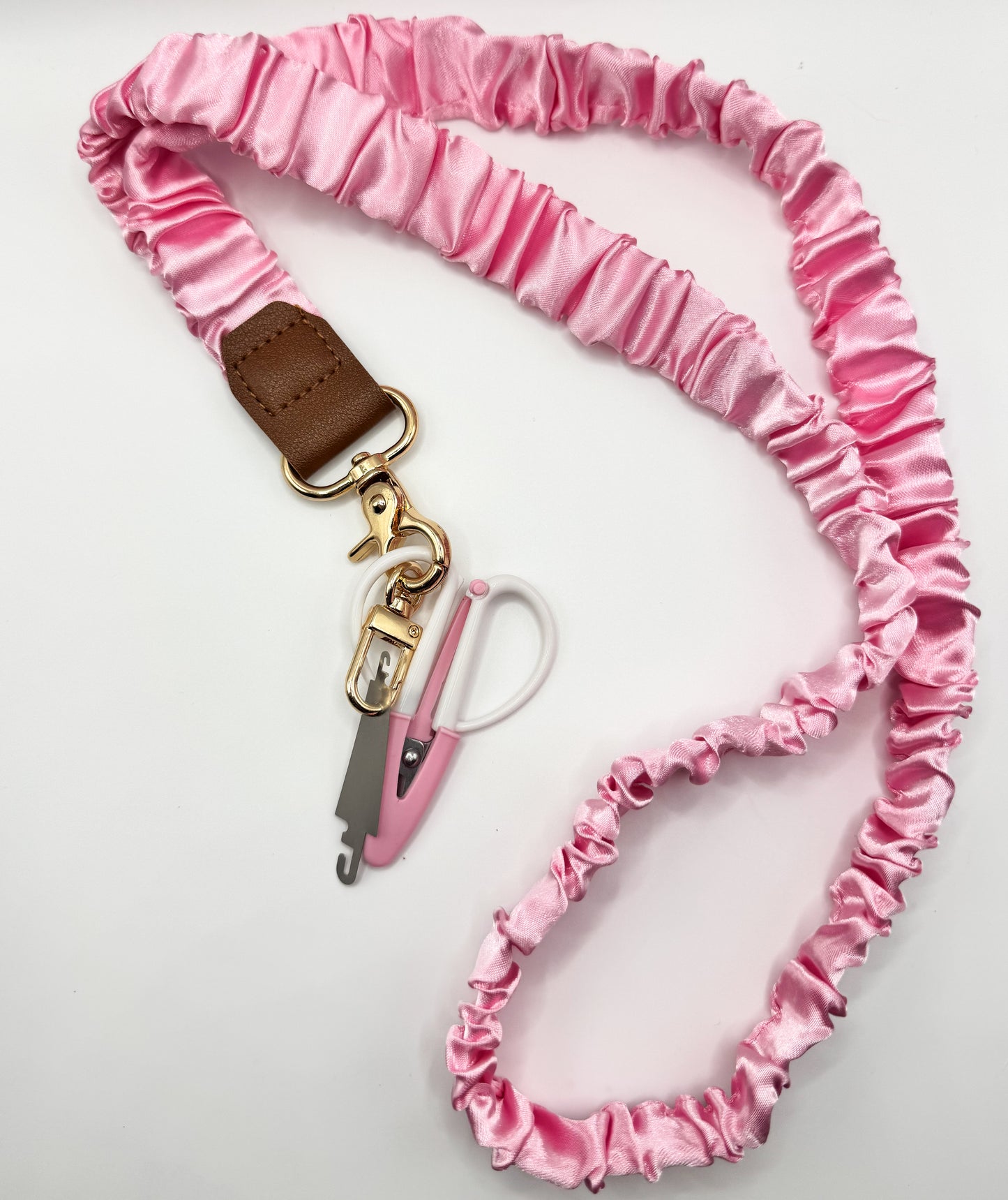 Scrunchie Lanyard with Needlepoint Tools | Stitch Strap