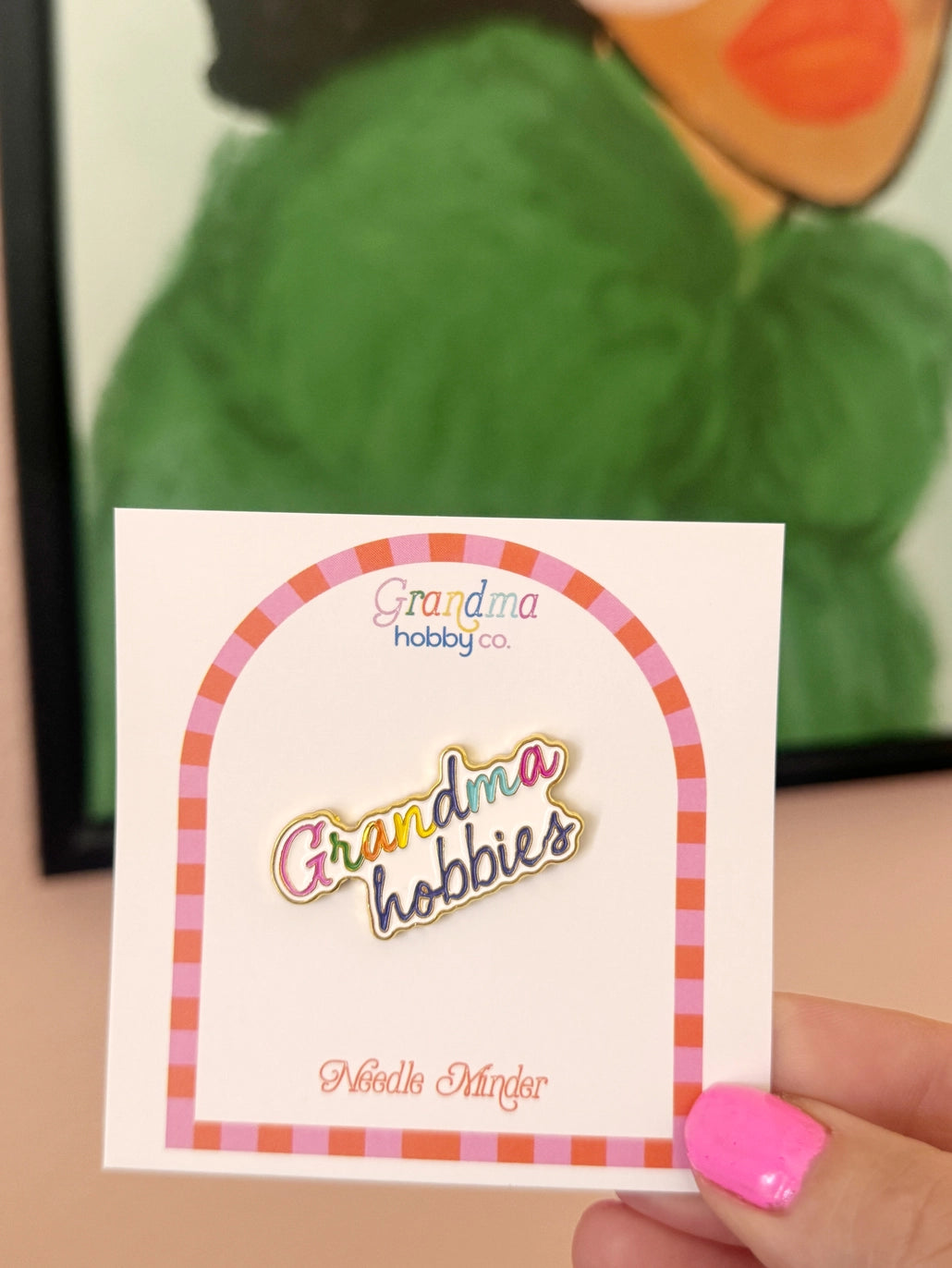 Needle Minder For Needlepoint & Cross Stitch | Grandma Hobbies