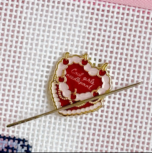 Cool Girls Needlepoint Needle Minder