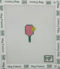 Pickle Ball Mini Hand-Painted Needlepoint Canvas