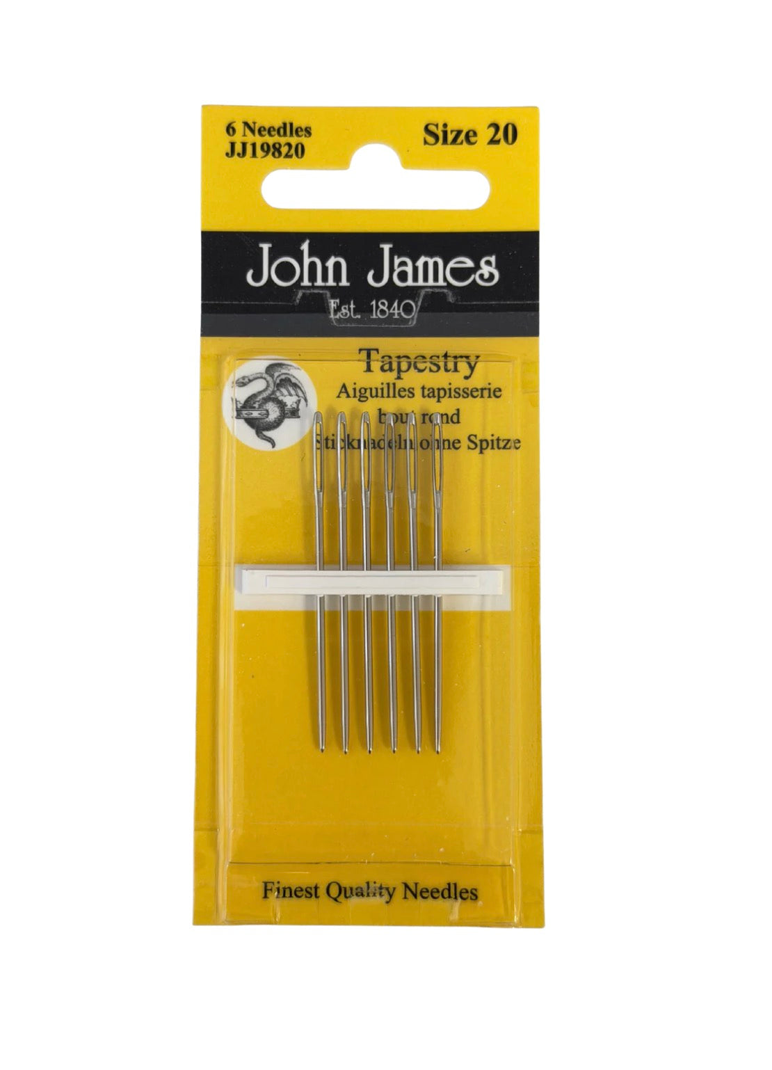 John James Needles - Size 20