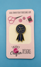 Stitch and Bitch Club Member Needle Minder - Blue