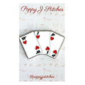 WIP Playing Cards Needle Minder