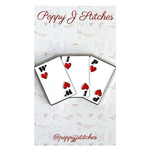 WIP Playing Cards Needle Minder
