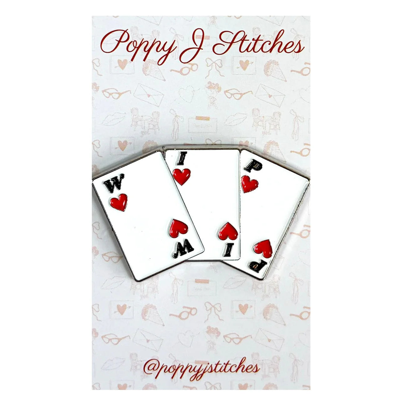 WIP Playing Cards Needle Minder