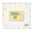 Sparks Joy Matchbox Hand-Painted Needlepoint Canvas