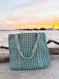 Farmer's Market Hand-Quilted Large Tote Bag