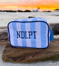 NDLPT Embroidered Stitch Bag | Needlepoint Accessory Pouch | Cosmetic & Travel Organizer