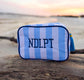 NDLPT Embroidered Stitch Bag | Needlepoint Accessory Pouch | Cosmetic & Travel Organizer