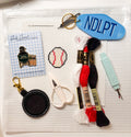 Baseball Beginner Needlepoint Canvas & Kit