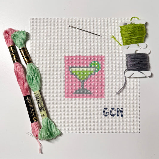 Margarita Beginner Needlepoint Canvas & Kit