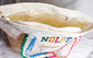 NDLPT Canvas Project Tote | Embroidered Needlepoint Tote Bag | Lightweight Zippered Carryall