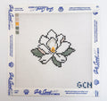 Magnolia Mini Needlepoint Canvas | Hand-Painted Design
