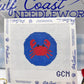 Hand Painted Needlepoint Starter Kit - Coastal Crab 13 Mesh